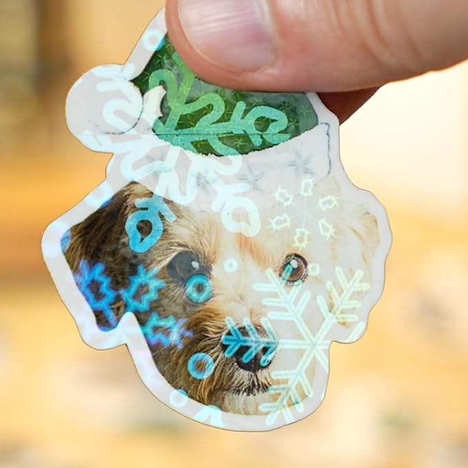 callie Personalized Christmas Stickers - Image 8