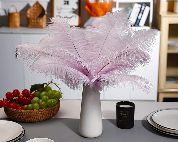 Ballinger Lavender Ostrich Feathers Bulk - Image 6