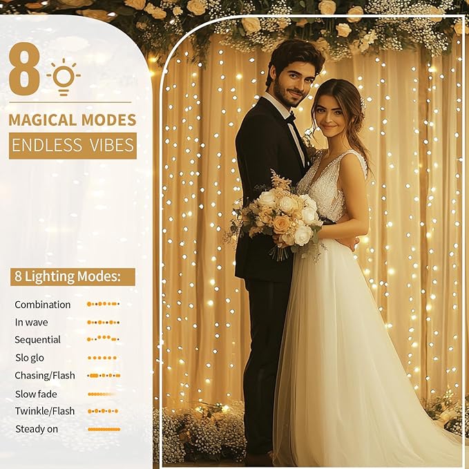Champagne Tulle Backdrop Curtain - Image 4