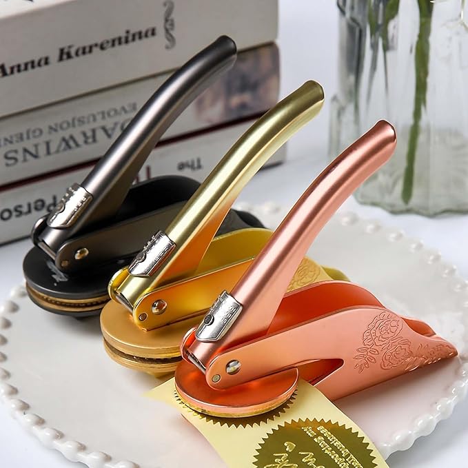 Embosser Stamp Custom Logo - Image 2