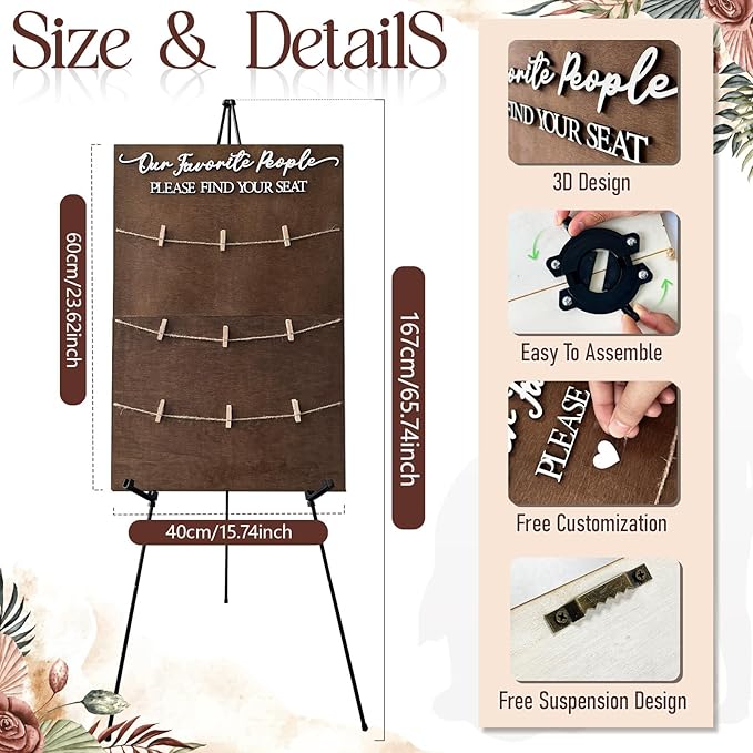 OurWarm Wedding Seating Chart - Image 3