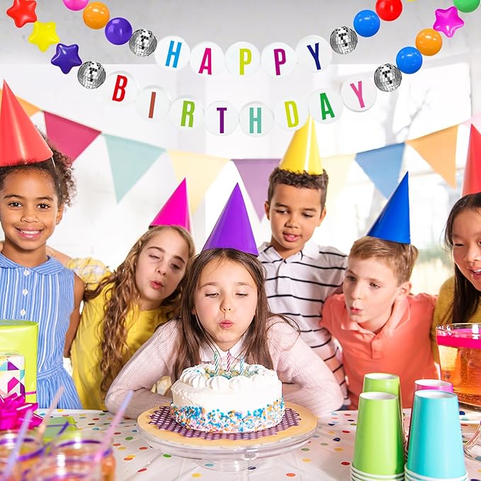 Giant Friendship Bracelet Garland Kit, DIY Birthday Banner - Image 3