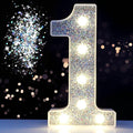 Pooqla Marquee Light up Numbers, Lighted Numbers by Pooqla