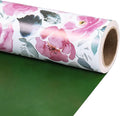RUSPEPA Reversible Floral Wrapping Paper by RUSPEPA