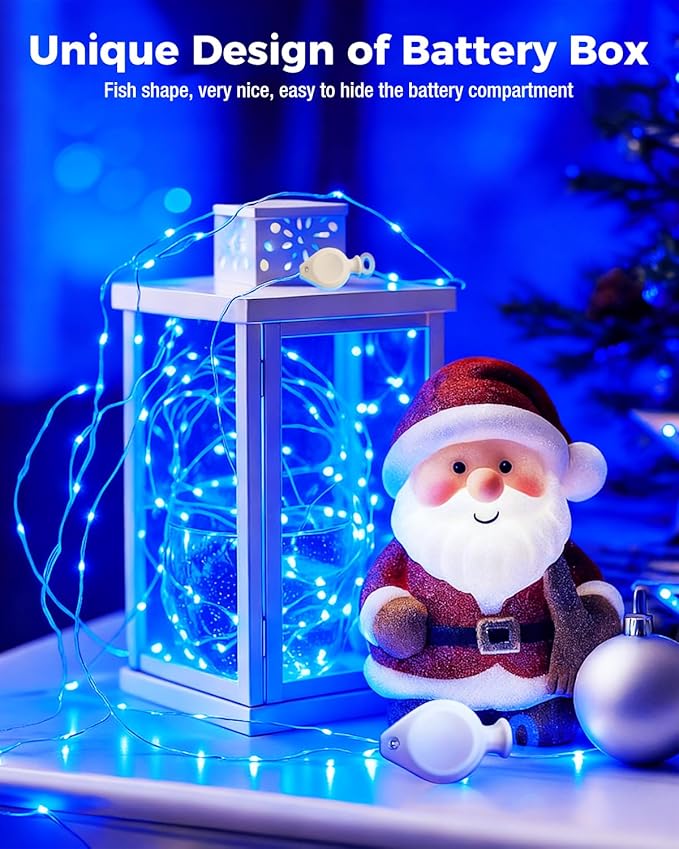 btfarm 6 Pack Fairy Lights Battery Operated, 7FT 20 LED Mini String Lights - Image 2