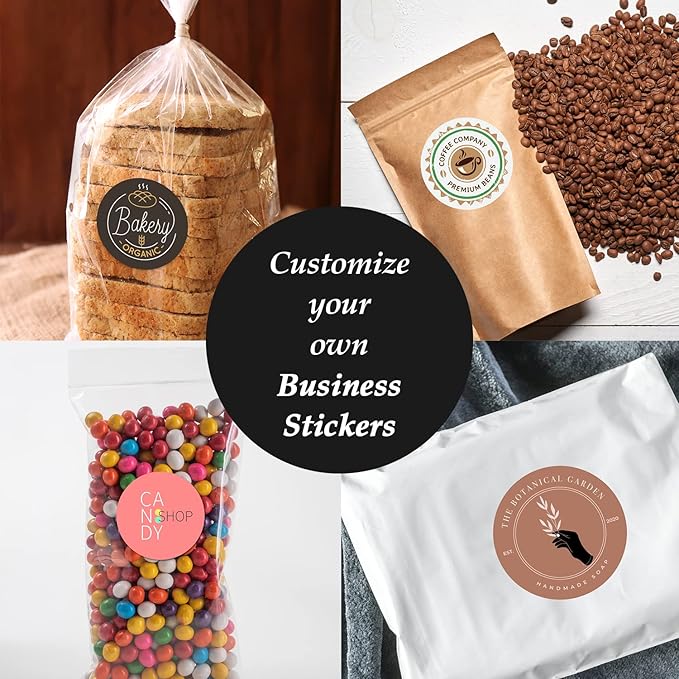 Custom Logo Stickers for Business, Personalised Logo Labels - Image 6