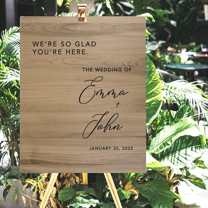 Andaz Press Large Wooden Welcome Sign - Image 4