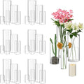 30 Pack Glass Cylinder Vase for Centerpieces, Hurricane Floating Candle by Unknown