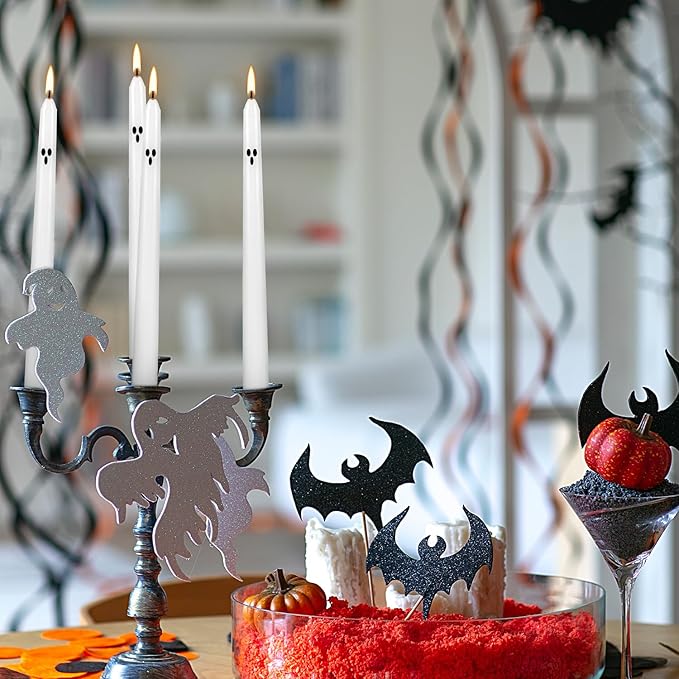 12 Pack Halloween Taper Candles - Image 7