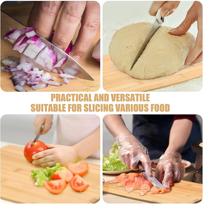 Patelai 12 Packs Wooden Cutting Board Set - Image 3