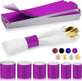 Polymer Material Reusable Napkin Band, Glue-Free Tear-Proof Water Resistant by Unknown