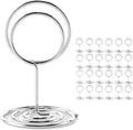 26Pcs Place Card Holder, Table Number Holders, Wire Picture Holder, Small Size by Hoewina