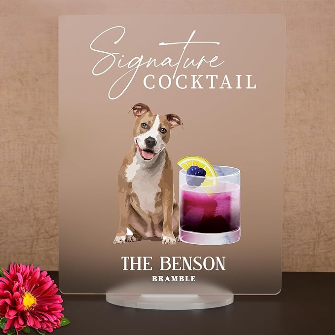 Pet Signature Drink Wedding Signs - Image 2