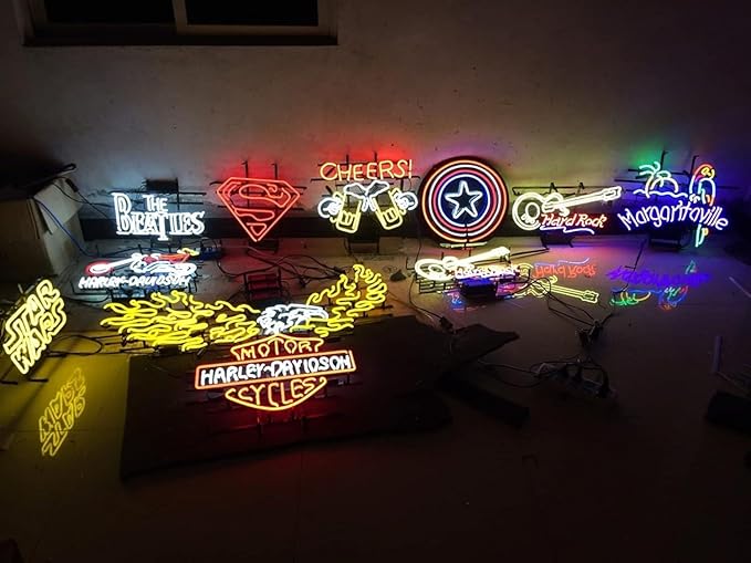 Palm Sign Tiki Bar Neon Signs Bar Bedroom Wall Decor Man Cave Home Pub - Image 9