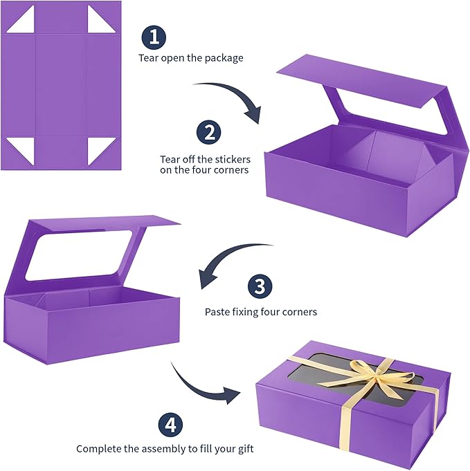 TIACABO Purple Large Gift Box - Image 5