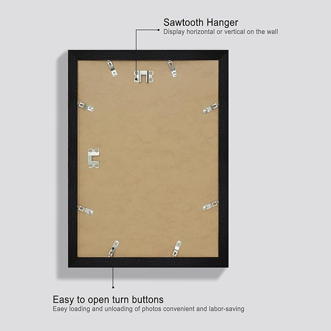 10x14 Picture Frame Set of 4 - Image 5