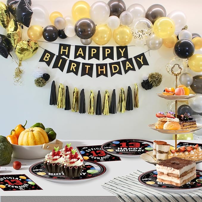 40Pcs 13th Birthday Decorations Officially a Teenager Party Decorations - Image 5