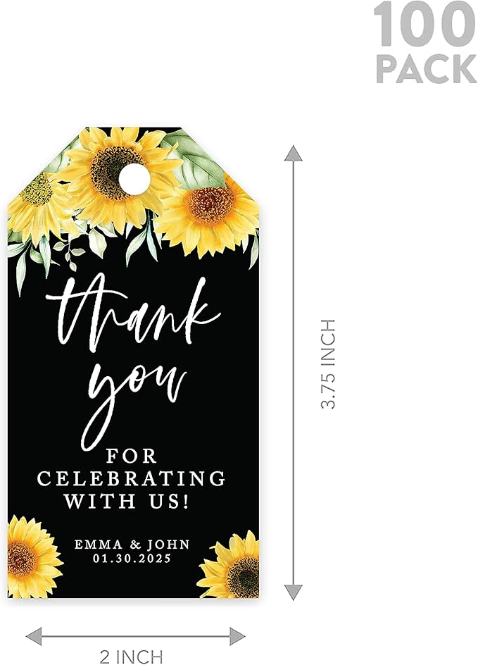 Andaz Press 100-Pack Personalized Thank You - Image 5