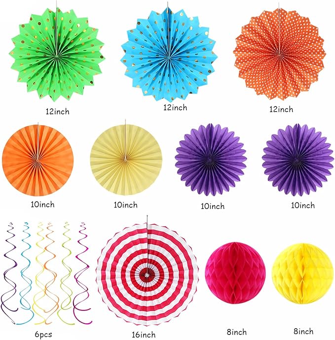 Rainbow Birthday Party-Decorations - Image 2