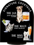 Pet Signature Drink Wedding Signs by Elation+Factory+Co.