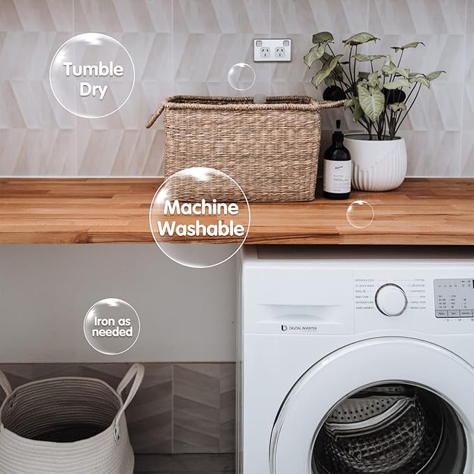 BRILLMAX 10 Pack Ivory Tablecloths - Image 7