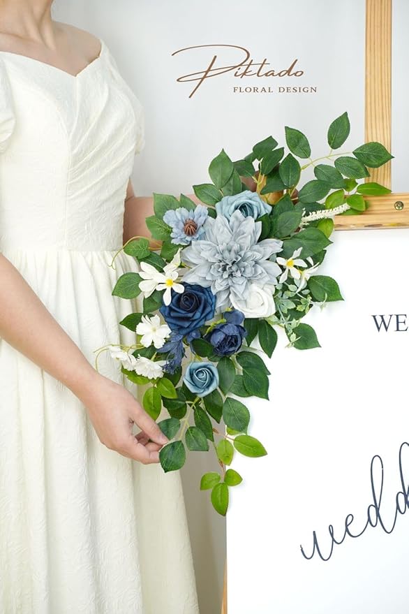 Wedding decor Welcome Sign Flower Backdrop Garland - Image 5