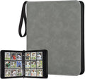Trading Card Binder, Premium 9 Pocket Card Binder, 720 Double Sided Pocket PU by GERMUN