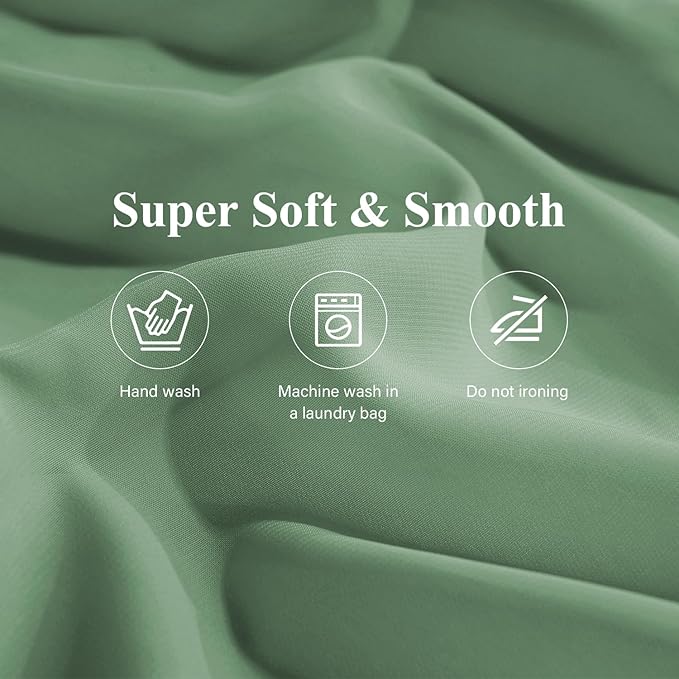 2 Pack 10 Ft Chiffon Table Runner Sage Green Gauze Long Table Runners 27x120 - Image 7