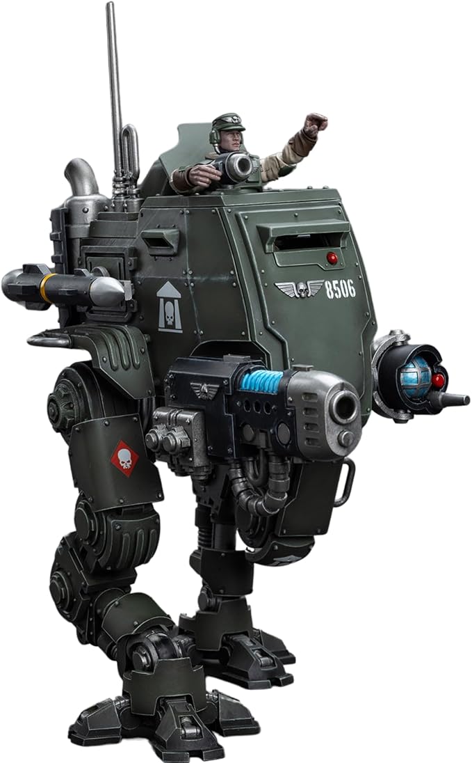 JOYTOY Warhammer 40K Action Figure Astra Militarum Cadian Armoured Sentinel - Image 3