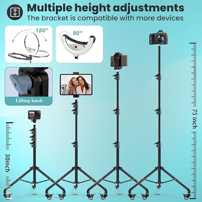 MACTREM 22" Foldable Ring Light - Image 6