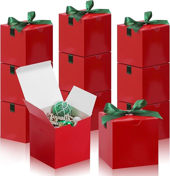 DOYIDE 20 Pack Small Gift Boxes, Christmas Gift Box Crafting, Wedding Party by DOYIDE