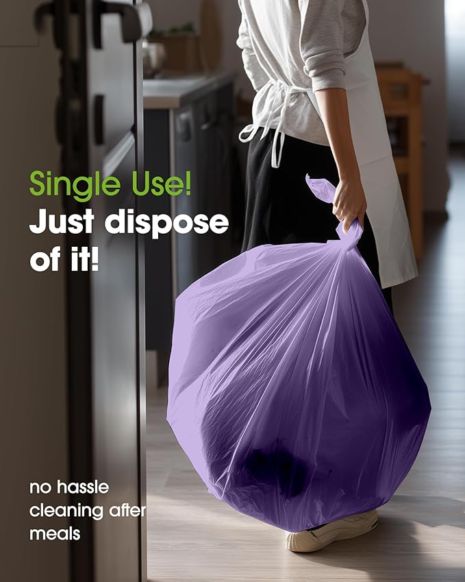 Pureegg Plastic Table Cloth Disposable 10 Pack, 54 x 108 Inch Table Cloths - Image 5