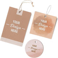 50-200 pcs Custom Hang Tags, Personalized Clothing Tags by TESFANS