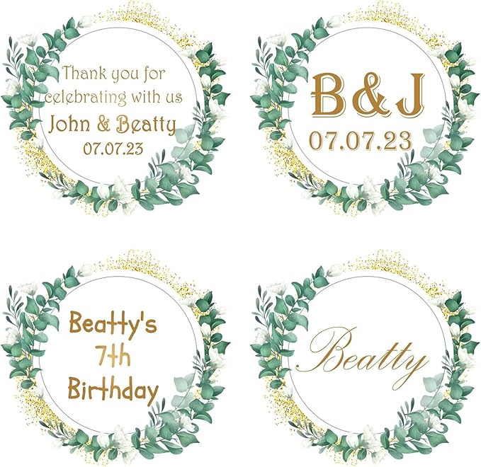 Custom Stickers for Weddings, Birthdays & Businesses - Image 2