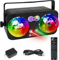 6 in 1 Party Lights Disco Ball Light Dj Disco Lights LED Stage Strobe Lights by Pocrsret
