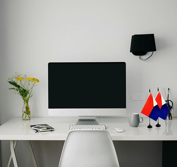 Philippines Desk Flag, 12 Pack Filipino Table Office Flag - Image 4