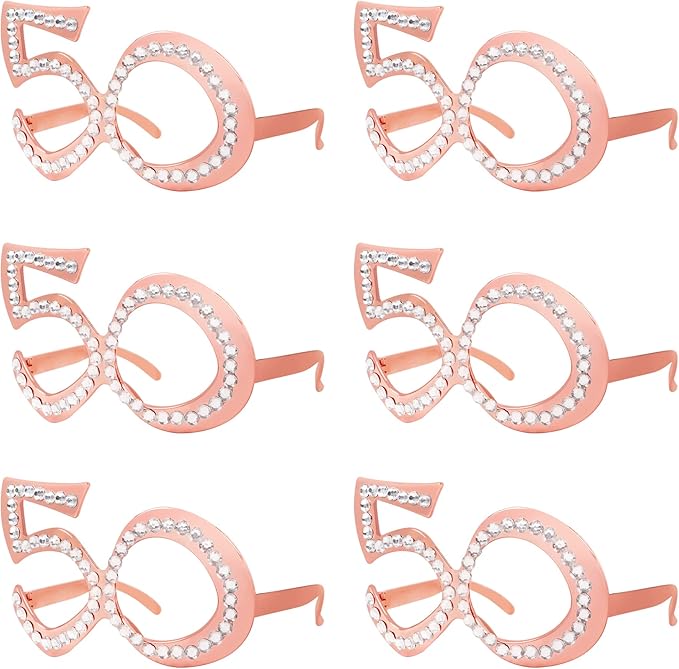 50th Birthday Glasses by Pagather