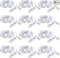 Minetom 12 Pack Fairy Lights Battery Operated String Lights - 7ft 20 LED by Minetom