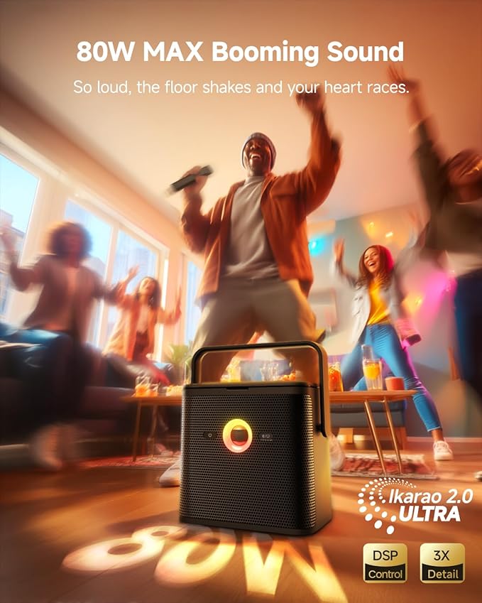 Ikarao Karaoke Machine for Adults, - Image 3