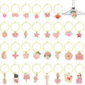 30PCS Wine Glass Charms Identification Markers by Unknown