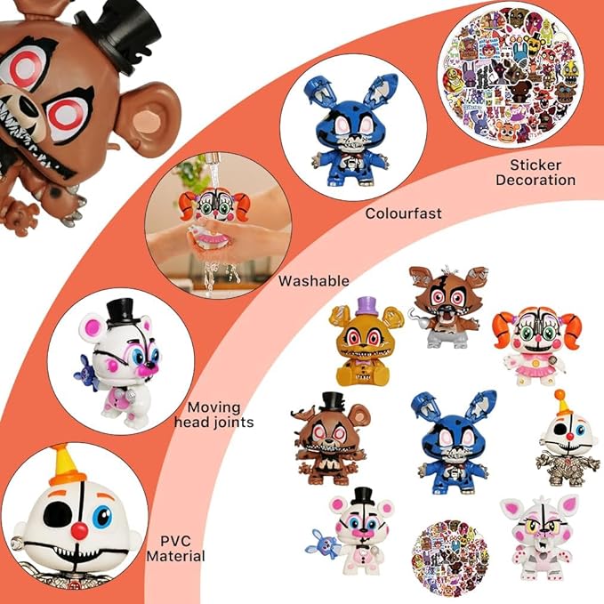 lasama Action Figures, 2.6 Inch Collectible Playset - Image 3