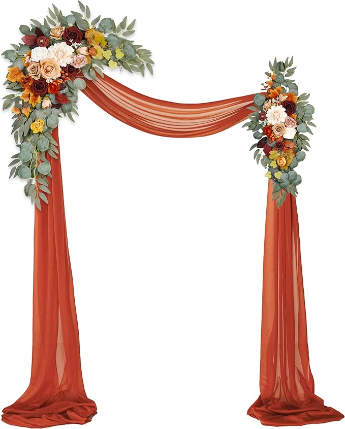 Artificial Wedding Arch Flowers Kit by WEIERYUE