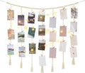 Mkono Macrame Hanging Photo Display Wall Decor by Mkono