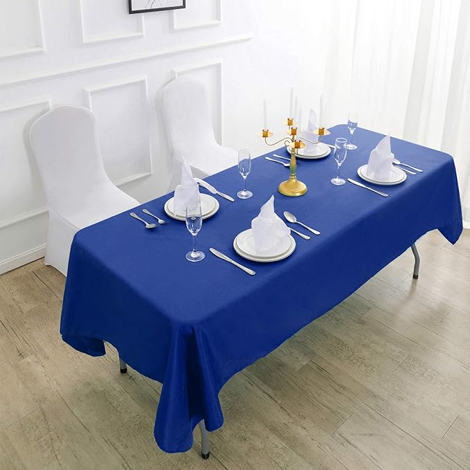 Rectangle Tablecloth 60x102 inch Washable Polyester Fabric Table Cloth - Image 6