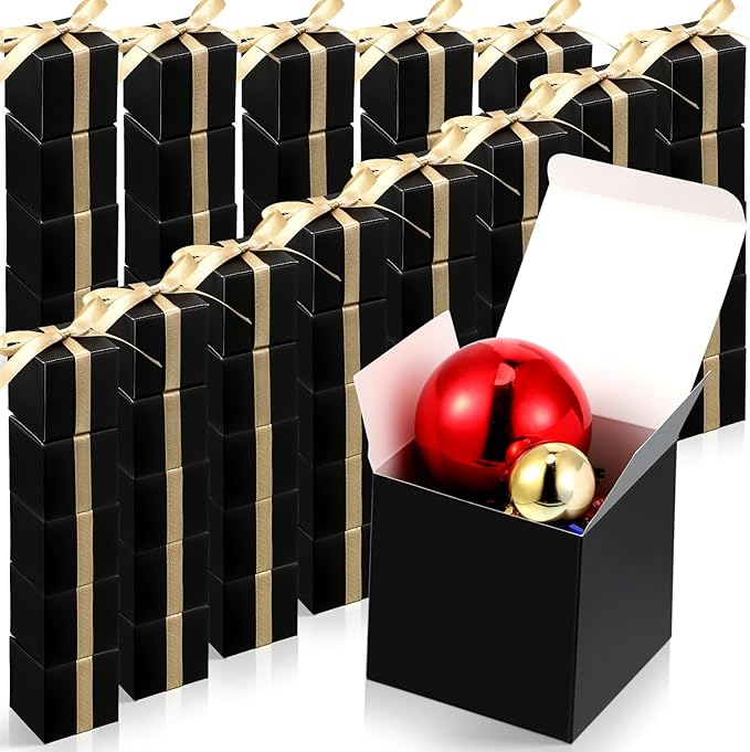 Jutom 100 Pcs Mini Favor Boxes Extra Small Candy Boxes Paper by Jutom