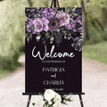 Gothic Wedding Welcome Sign by Mapileng%E2%84%A2