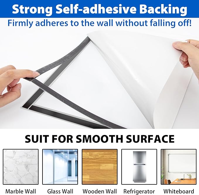 10Packs Magnetic Sign Holder 8.5 x 11, Self Adhesive Display Picture Frame - Image 5