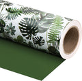 WRAPAHOLIC Reversible Tropical Wrapping Paper by WRAPAHOLIC