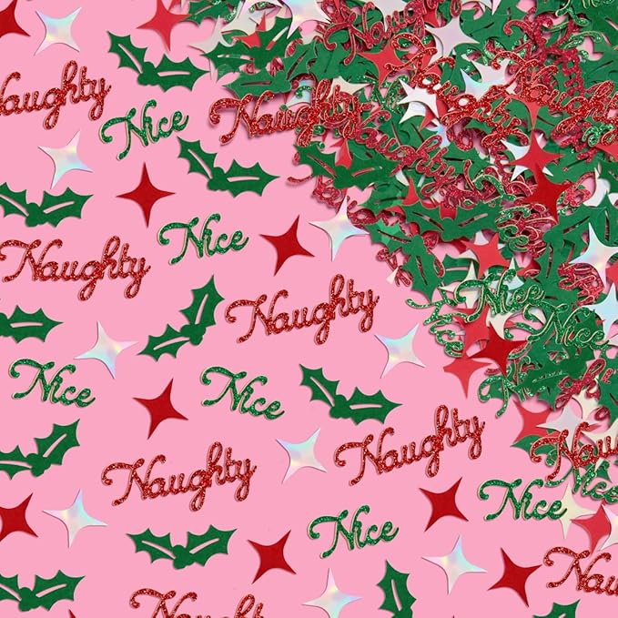 xo, Fetti Naughty + Nice Confetti | Red + Green Glitter by xoFetti