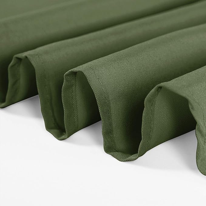 120 inch Round Tablecloth Washable Polyester Table Cloth Decorative Table Cover - Image 5